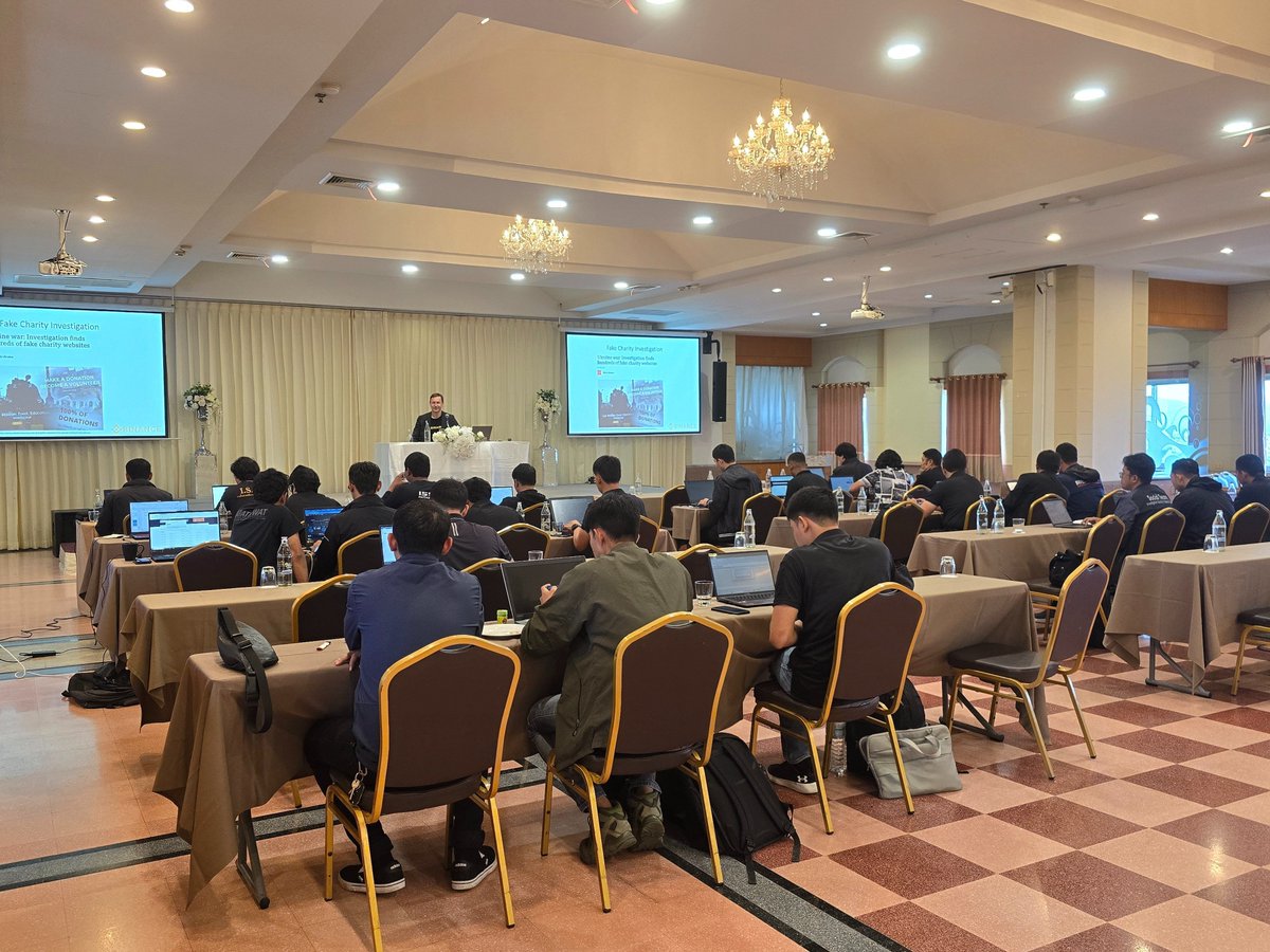 binance's tweet photo. The #Binance Law Enforcement Training Team recently delivered a two-day workshop on crypto investigations for the Southern Border Provinces Investigation Division in Hat Yai, Thailand.

These sessions support law enforcement agencies globally to combat crypto related crimes. https://t.co/L1r0G4jyvt