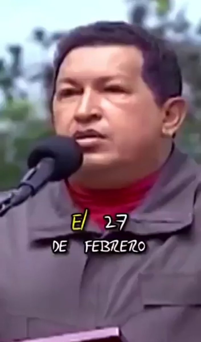 3 años después apareció 

El gigante Chavez 

Gracias comandante 

#27DeFebrero 

Rebelión popular, el pueblo dijo 

Basta de gobiernos burgues proyankis