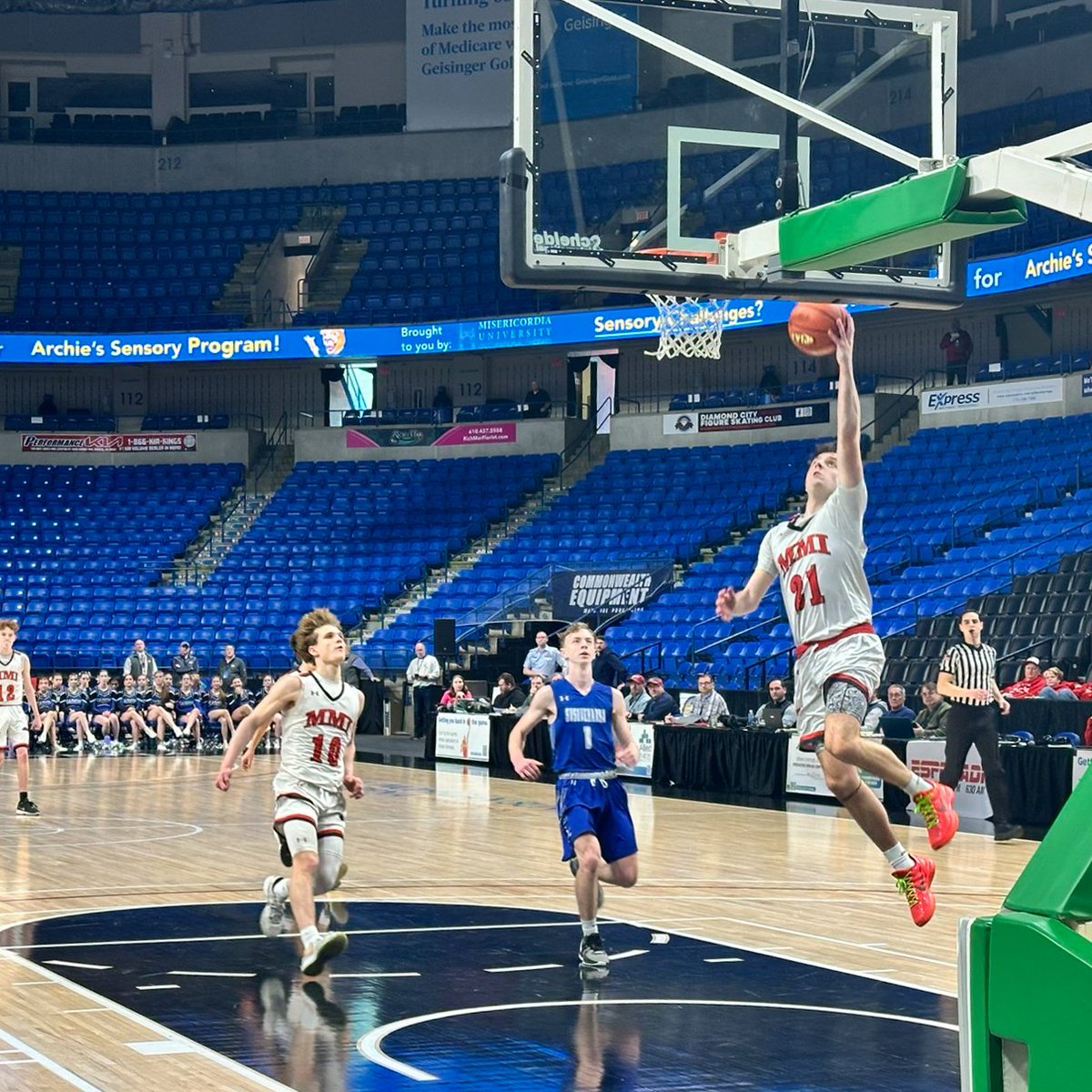 It was another high-energy night of peak athleticism inside the Mohegan Sun Arena, where eight more #NEPA teams relentlessly battled for glory on the second day of the #PIAA District II High School #Basketball Championships.