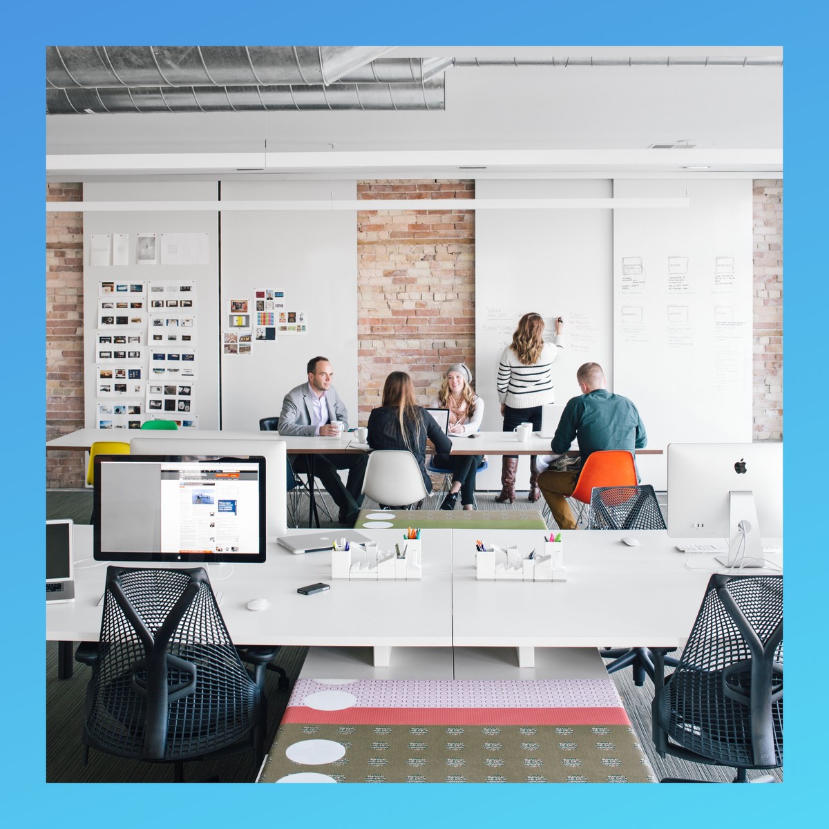 Our Design with Impact page is your destination for research and insights on the future of the workplace. Dive in to learn how Design with Impact framework can support employee wellbeing, foster connection, and embrace change. 
mlkn.co/6017crTkB