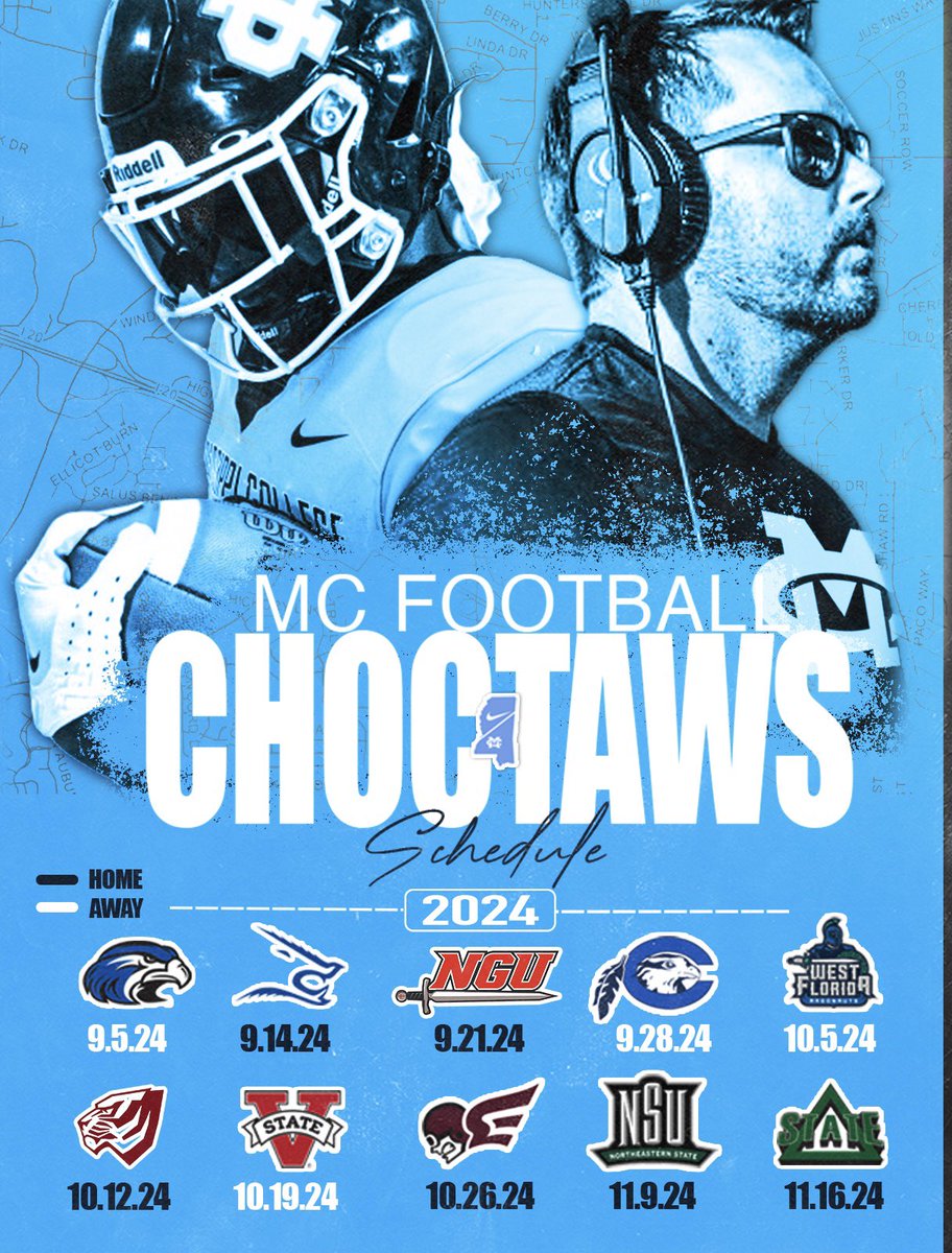 Get ready to bring the heat! 🔥

The Choctaws just dropped the 2024 football schedule! 📅 Mark your Calendars and bring the hype!