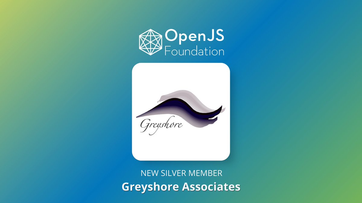 Welcome to our newest silver member, Greyshore Associates! 💚💙 Greyshore provides research, strategy, and delivery to support organizations in creating value from open source, accessibility, developer experience and more. Read more: hubs.la/Q02mh5kN0