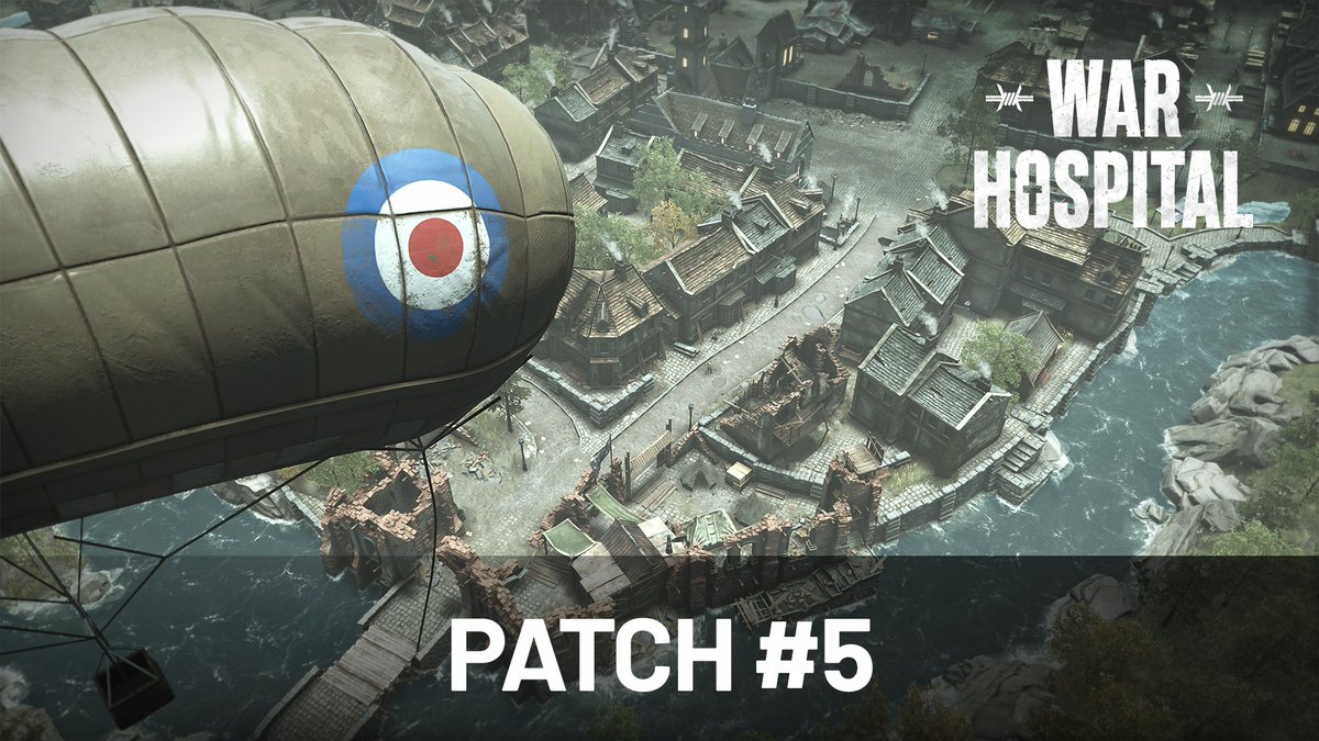 🔧 Majors, a new patch is delivered by train! (For PC and Consoles)

🔗 You can read it here: store.steampowered.com/news/app/15530…