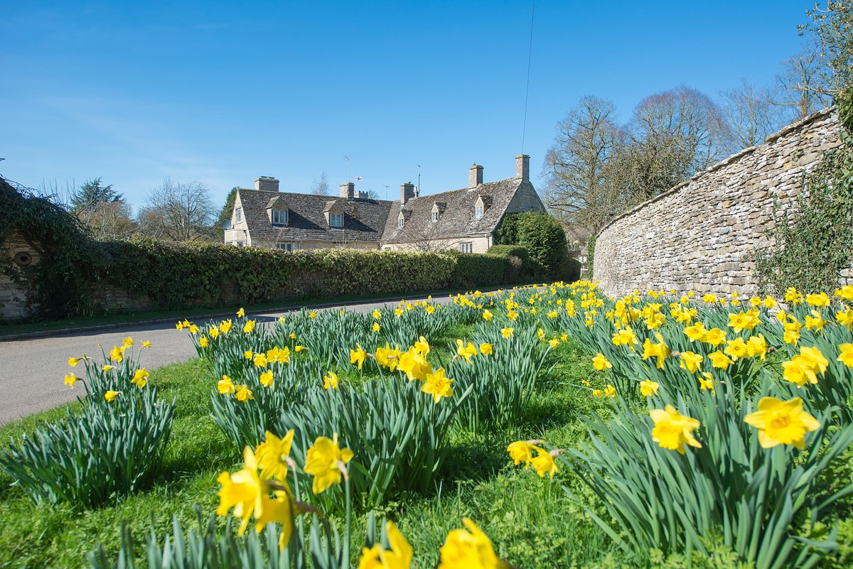 It is still a little chilly here in the Cotswolds, but you can feel Spring in the air and it won't be long until gardens and road sides are adorned with swathes of beautiful daffodils. cotswolds.com