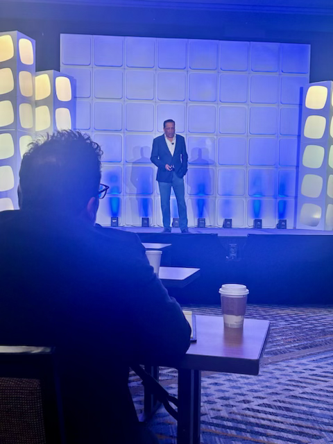 Zimperium's tweet image. Zimperium's SKO is in full swing, from our CEO, Shridhar Mittal, kicking things off, to our new CRO, Chris White, going full #TedLasso to go with our theme! #Zteam #MobileSecurity #MobileFirstSecurity #WeSecureMobile