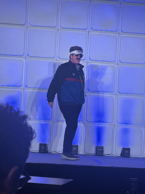 Zimperium's tweet image. Zimperium's SKO is in full swing, from our CEO, Shridhar Mittal, kicking things off, to our new CRO, Chris White, going full #TedLasso to go with our theme! #Zteam #MobileSecurity #MobileFirstSecurity #WeSecureMobile