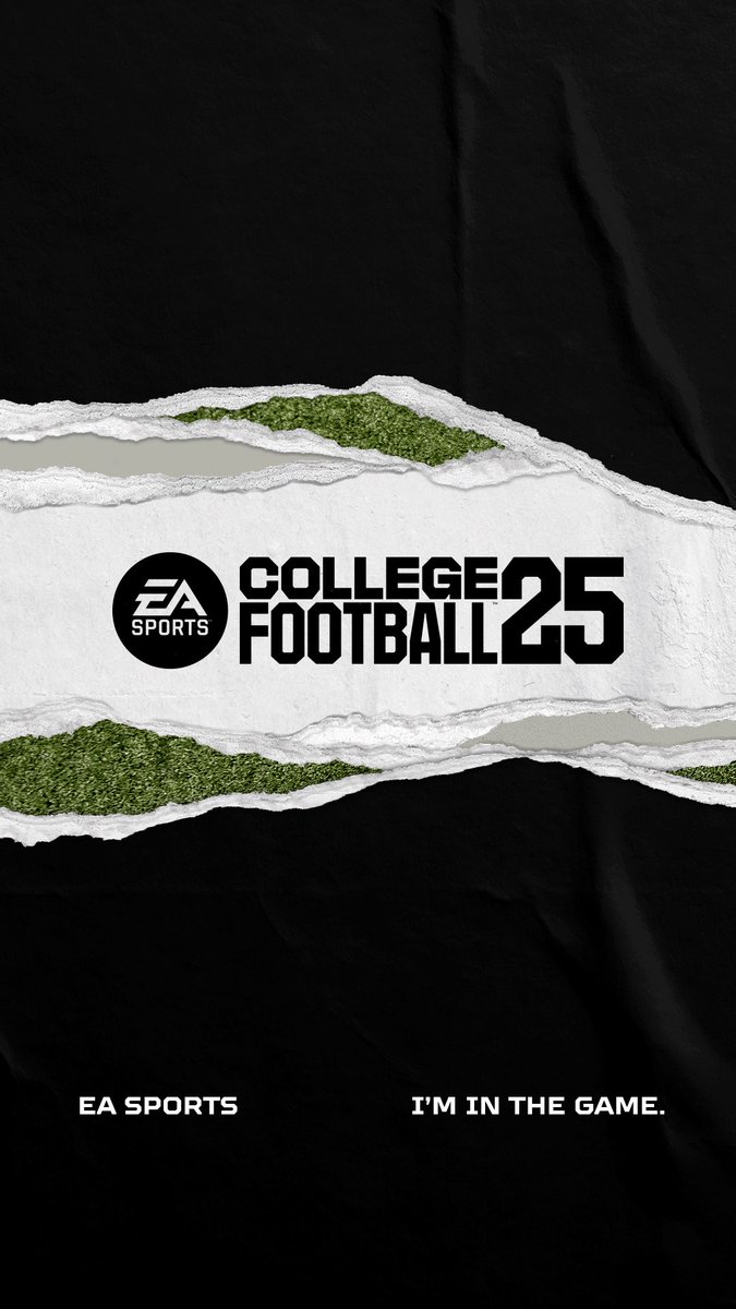 I'm in the game. #CFB25 <a href="/EASPORTSCollege/">EASPORTSCollege</a>