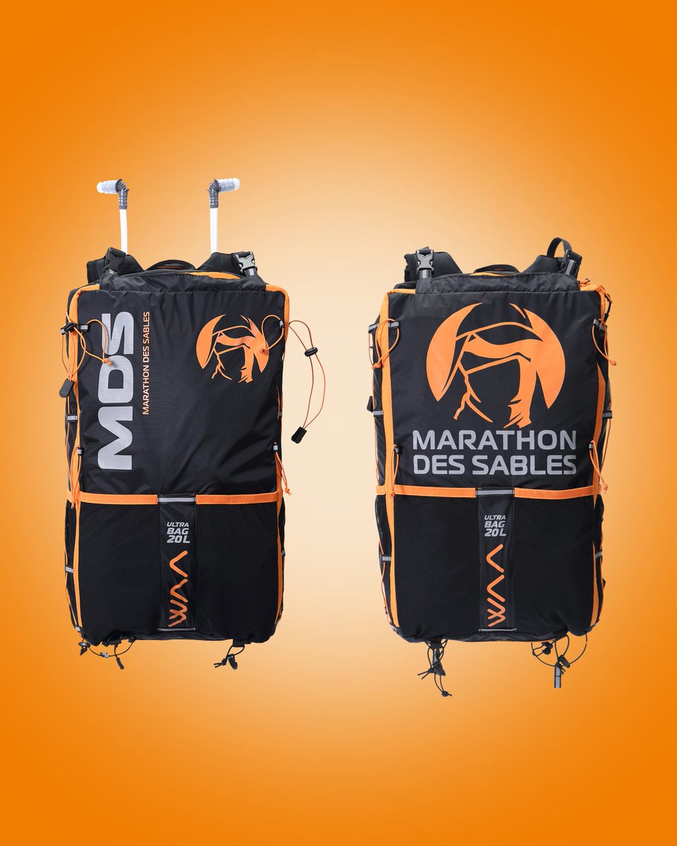 The MARATHON DES SABLES backpack is now available! 🎒 💥 It's not