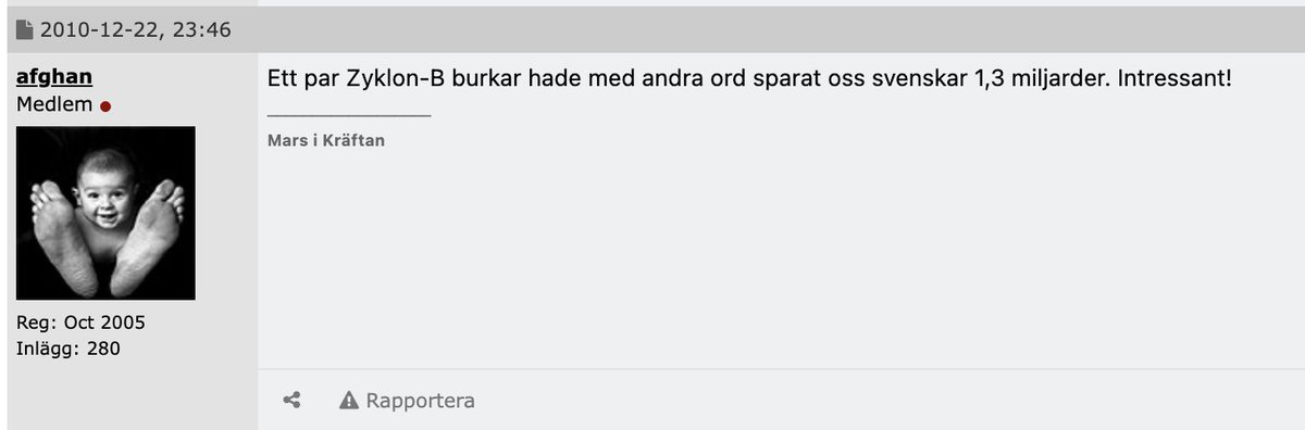 du menar sådan här retorik från 2010?