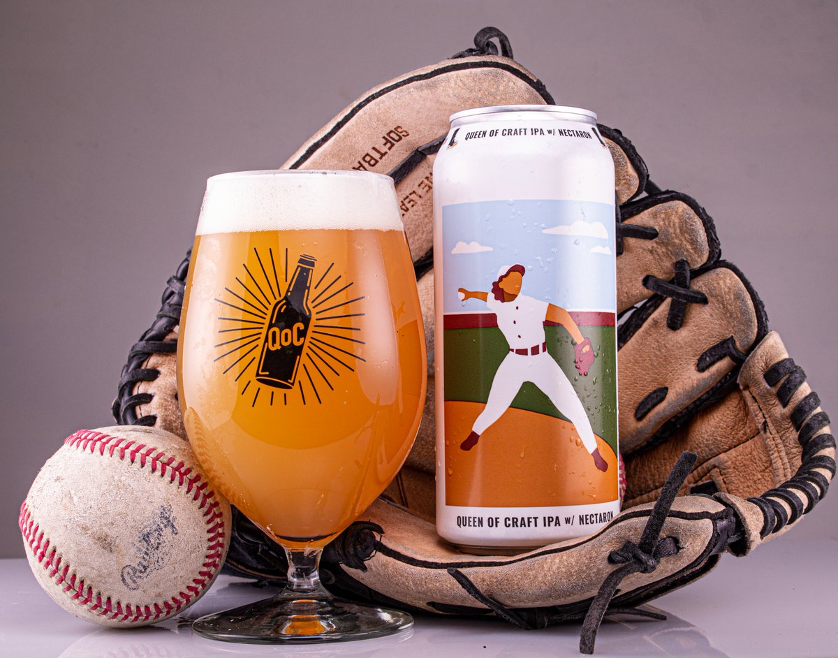 Just in time for spring training - it's the all-new Queen of Craft IPA with Nectaron hops ⚾This juicy IPA has an intensely tropical aroma, with notes of citrus, pineapple, and grapefruit. Available now from our brewery &amp; LCBO with 25 cents per can to support <a href="/gwwic/">gwwic</a>