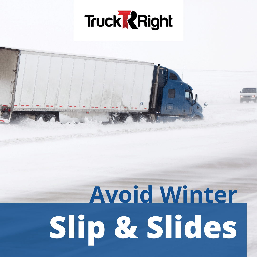 Winter slides behind the wheel of a truck aren't just dangerous. They're often completely avoidable, too. Share these "No Sliding" tips with your drivers today. #WinterTrucking #TruckDriving bit.ly/42bPL0e