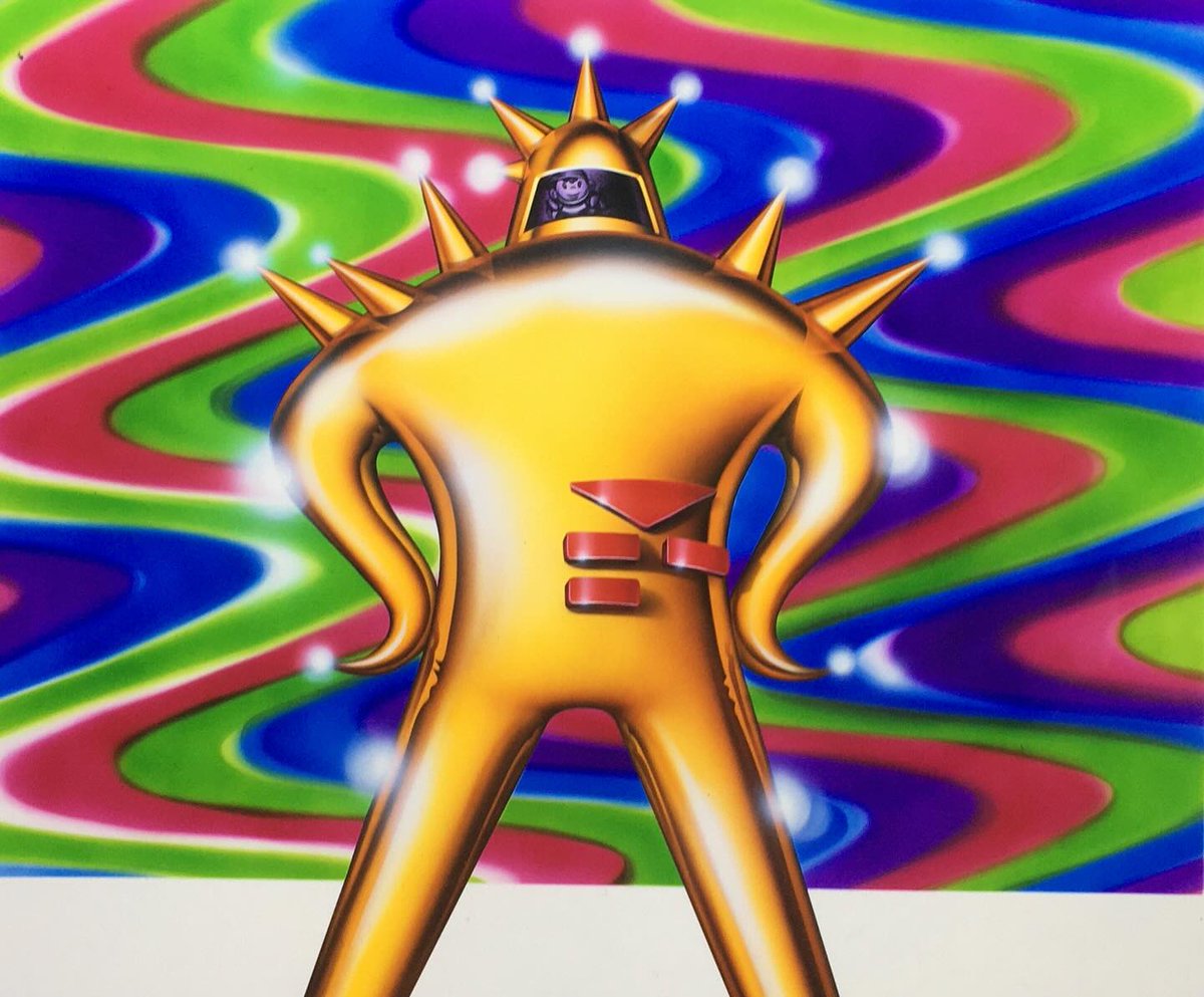 🌎 Mike Takagi l'artista dietro la copertina di EarthBound ha mostrato l'illustrazione originale colorata con l'aerografo del 1995!

❤ Ringraziamo Mike Takagi per questo pezzo di storia di EarthBound e per il permesso di usare la foto.

#EarthBound #Mother2 #Mother3 #マザー2