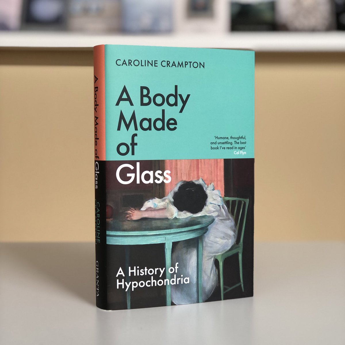 Finished copies arrived today of @c_crampton’s fascinating history of hypochondria, A BODY MADE OF GLASS ‘Humane, thoughtful and unsettling… the best book I’ve read in ages’ @calflyn Publishing 11.04 - pre-order today uk.bookshop.org/p/books/a-body…