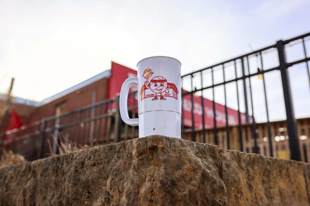 MUG NIGHT TOMORROW😎

First 400 Students will get a mug, designed by ISU student Demeri Bell.

Game at 7, doors open at 5:30

Be Early. Be Loud.

#CycloneAlley x #HiltonMagic