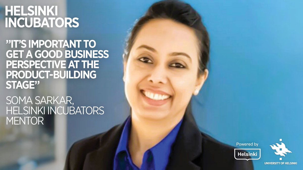 Next up in our series of <a href="/helsinkiuni/">University of Helsinki</a> Incubators mentor interviews is Soma Sarkar, who's passionate about building successful teams &amp; steering them through complex challenges, as well as the process of mentoring itself. 🤲 

Read more about Soma's work!👇
bit.ly/49ukmJo