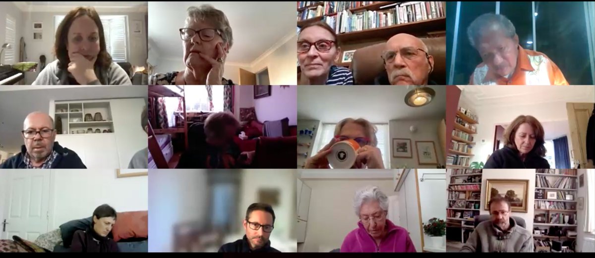 Really exciting focus groups starting with the development of the singing app both live and in person. We have so far engaged over 50 people living with Parkinson's in the co-design of the app @ace__london @TrinityLaban @SingtoBeat @BrittenPears @DrAmyMallett