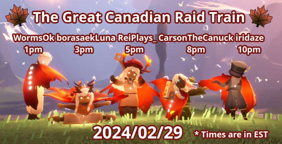 🚂 *choo choo* here we come... 🛤 the train arrives this thursday~ 

#AsianCanadian #canada #skychildrenofthelight #collab #skycotl #thatskygame @thatskygame #wholesome #cozygames