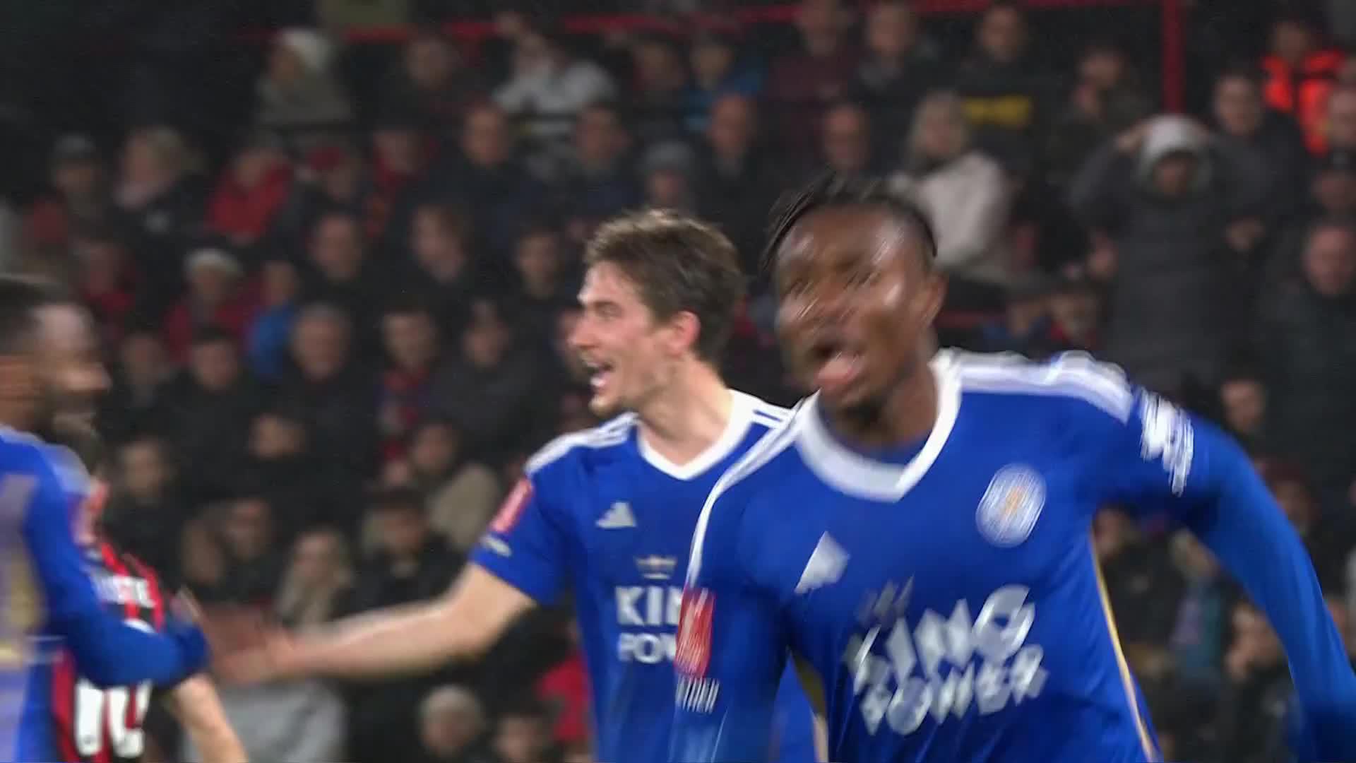 Issahaku Fatawu. Remember the name. 💎The Ghanaian grabs an extra-time goal for @LCFC, and his first #EmiratesFACup goal in his first game 🇬🇭