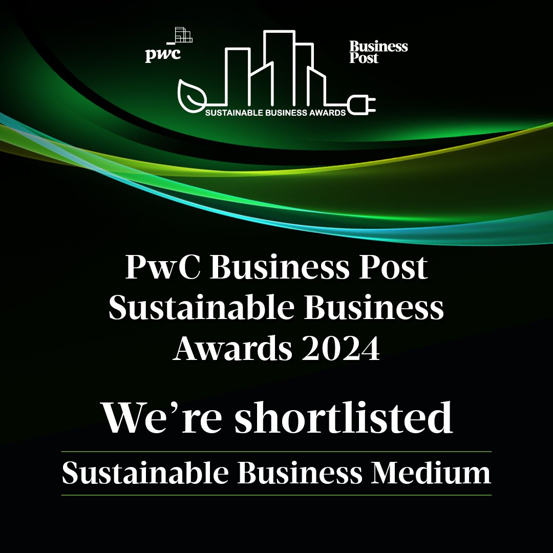 We are delighted to announce that Pat O'Donnell & Co., has been shortlisted in the PwC Business Post Sustainable Business Awards 2024! 🏆

It is an honour to be shortlisted, & we look forward to the awards night!

#SustainableBusiness #BusinessPostAwards2024 #PwCAwards2024