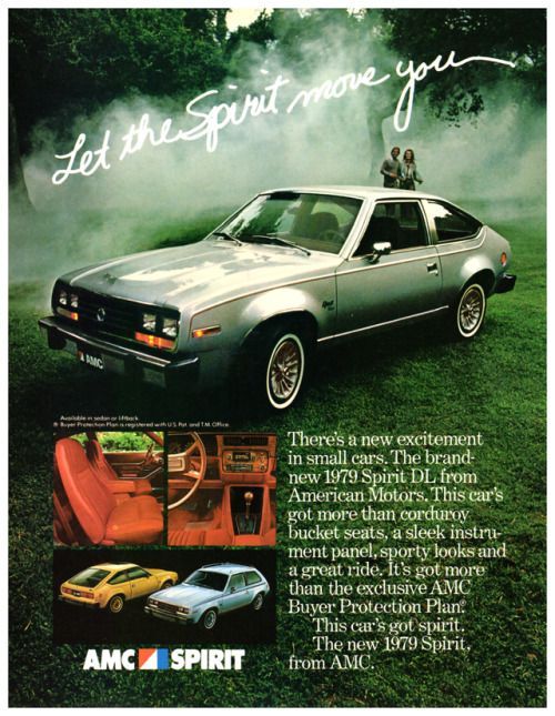 AMC Spirit DL, 1979

👍 or 👎