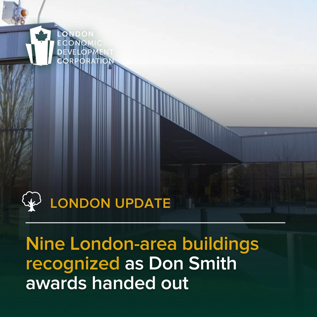 London & Area's construction industry is thriving, with everything from high-rises to educational institutions being recognized by @lstartweets. Take a look at the winners of the 2023 Don Smith Commercial Building Awards! bit.ly/42WVrMb #LdnOnt