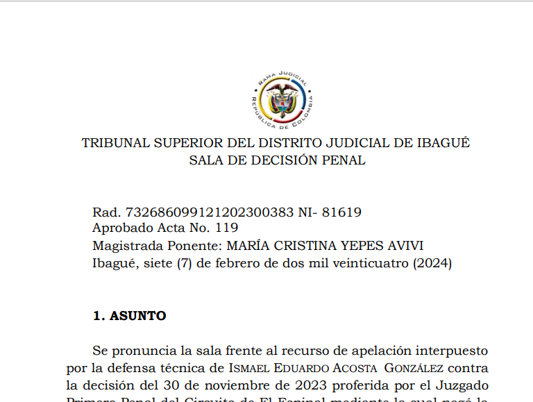 Jurisprudencia Colombiana tweet media