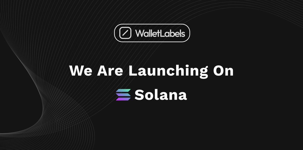 WalletLabels is launching on <a href="/solana/">Solana</a>. 

Labels are the transformation from raw blockchain data into contextual data, which can then be utilized to build analytics tooling, trading tools, security enhancements, sybil detection, risk profiles, and more.