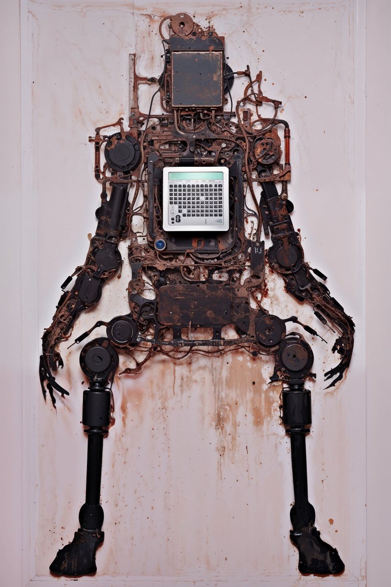 Aenvoker's tweet image. The Robots Are Coming!
#RoboticArt