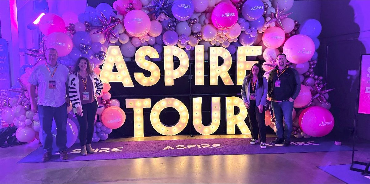 A great team is made up of individuals who are dedicated to their personal and professional growth. That's why we're proud to have had some of our PX Technology team members attend the Aspire Tour in Dallas last week. #goalsetting #achievingsuccess #peoplefirst