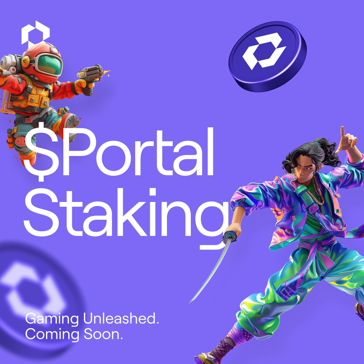 Portalcoin's tweet image. Get ready for $PORTAL staking! Unlock the biggest launches in Web3 gaming, exclusively on the Portal Launchpad.

Stakers gain VIP access to the most-hyped token presales, NFT mints, and drops from your favorite brands. 🧵 1/3