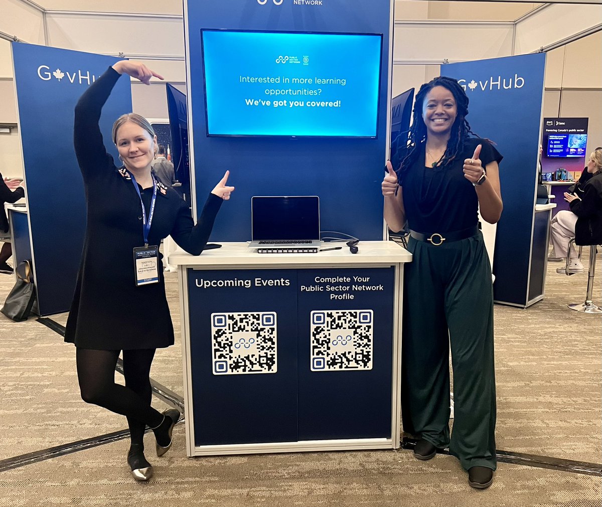 Know before you go!🚨PSIS Federal 2024 is almost over - but there’s always more in store. Stop by our PSN booth to chat with marketers Madeson Darcy and Tahleia Bishop about our upcoming events!