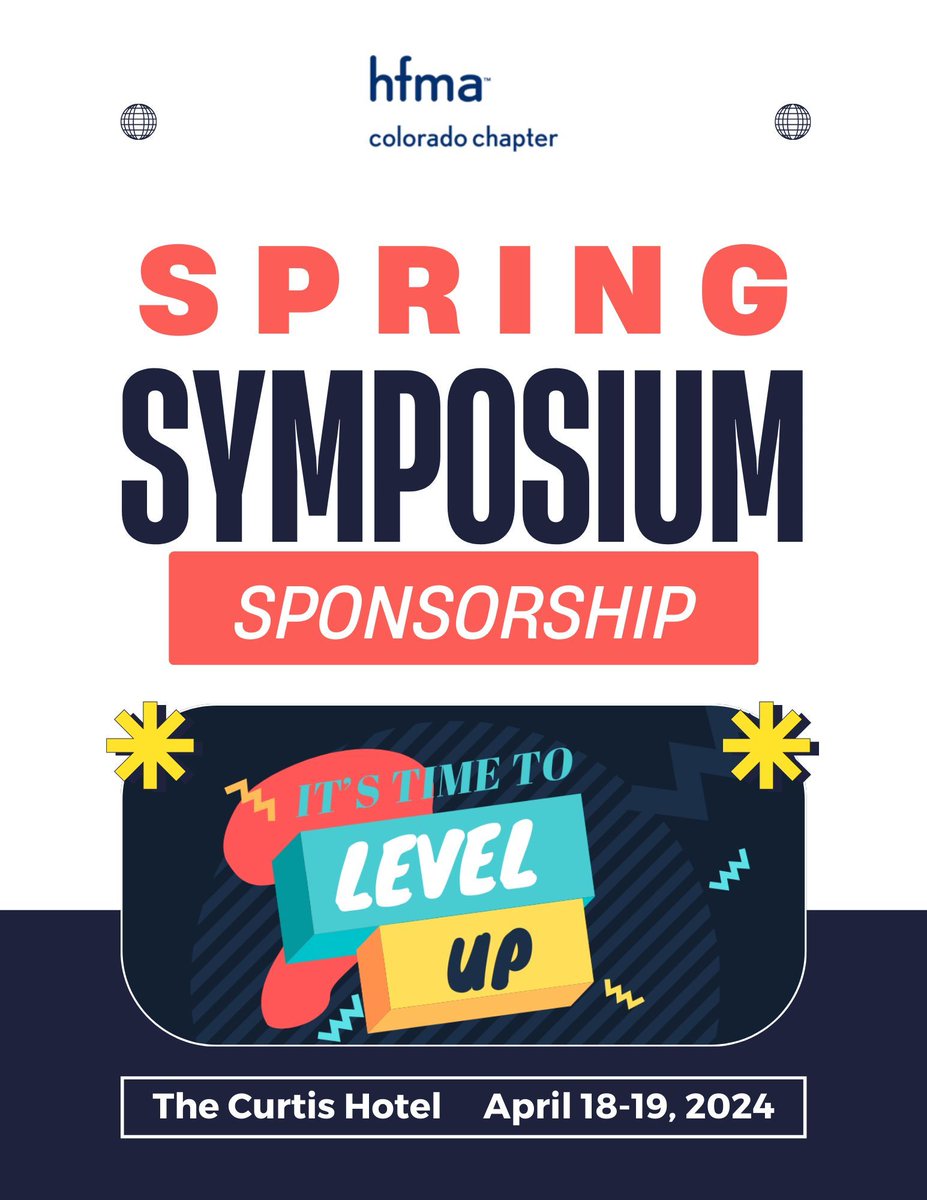 Support our Spring Symposium and get exposure for your organization. Join us as an exhibitor or event sponsor on April 18-19 in downtown Denver at the Curtis Hotel.  buff.ly/3P16iPf