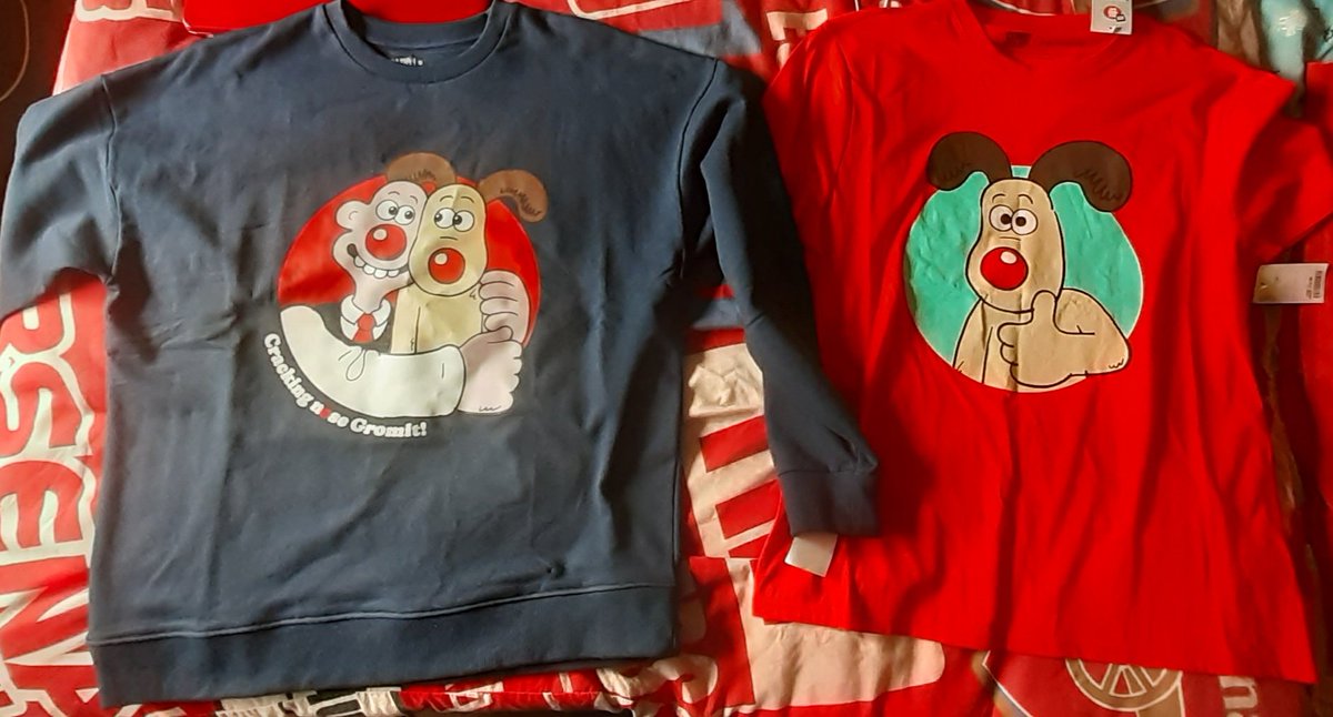I got these Wallace &amp; Gromit stuff today