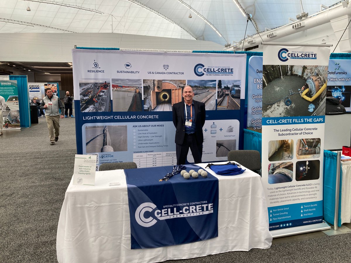 Stop by our booth, eh? We're excited to be in Vancouver, Canada for the @asce_hq's Geo-Congress! Tomorrow is the last day - come visit our booth (#715)! 

#GeoCongress #GeoCongress2024 #ASCEhq #ASCE #ascemademe #civilengineering #CellCrete