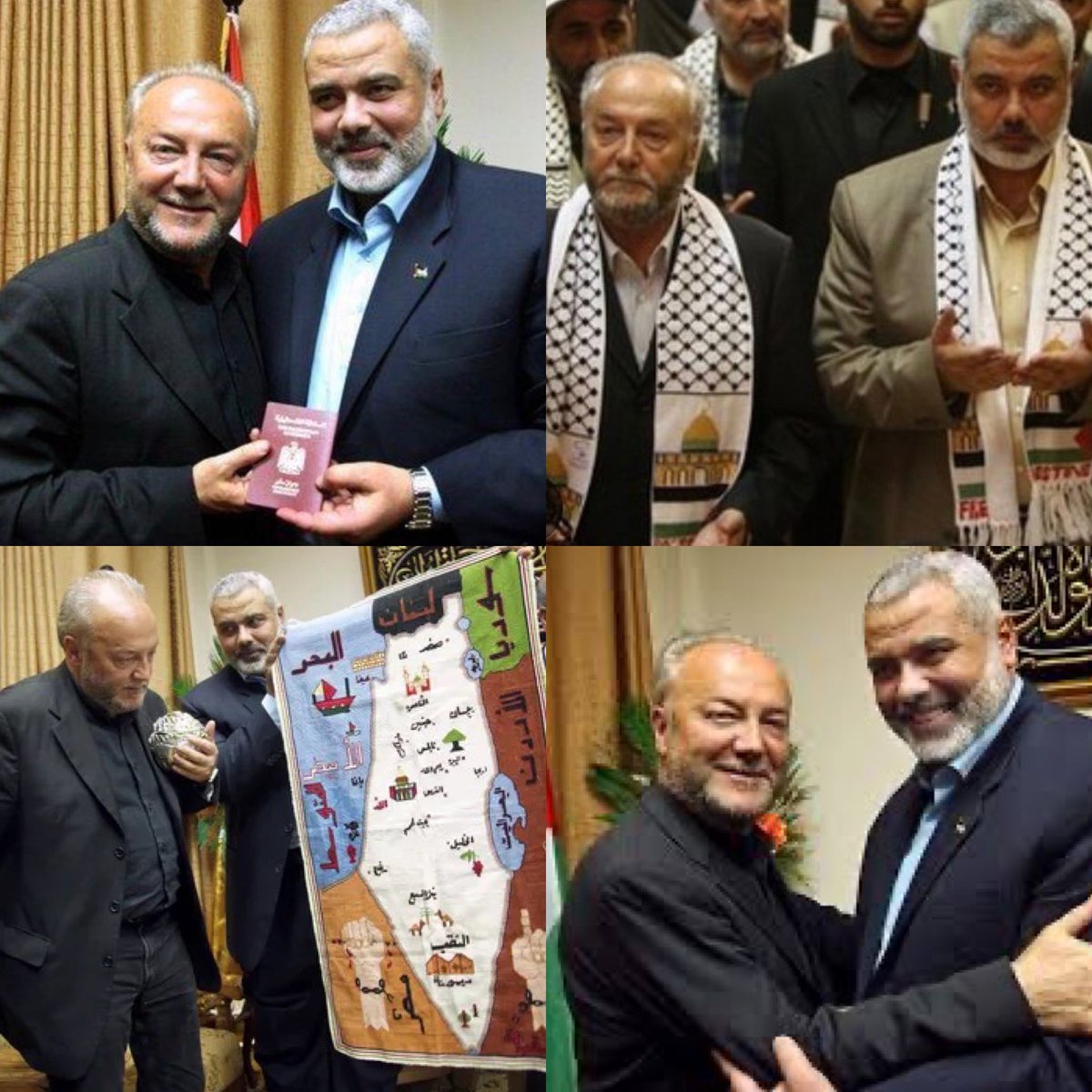 🚨 ROCHDALE By-Election candidate George Galloway caught in Photos with 𝙃𝘼𝙈𝘼𝙎 𝘾𝙀𝙊 Ismail Haniyeh 🚨 𝙈𝙪𝙨𝙩 𝙎𝙝𝙖𝙧𝙚. George Galloway is running for the MP of Rochdale, UK 𝘁𝗵𝗶𝘀 𝗧𝗵𝘂𝗿𝘀𝗱𝗮𝘆 (𝟮𝟵𝘁𝗵 𝗙𝗲𝗯𝗿𝘂𝗮𝗿𝘆) - he MUST NOT be allowed near…