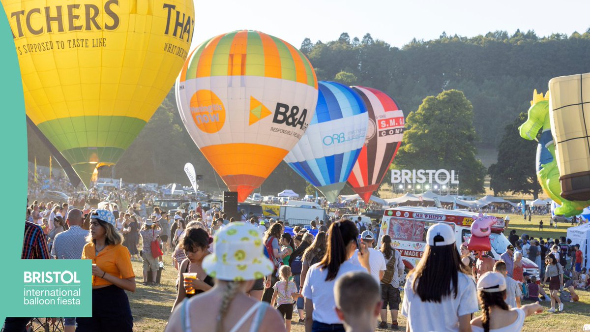 Mark your calendars… The Bristol Balloon Fiesta will soar to new heights this summer with a revitalised vision to enable visitors to experience the magic of ballooning beyond scheduled ascents and Night Glows. 📅Fri 9 - Sun 11 Aug 2024. #BIBF2024 #BristolBalloonFiesta
