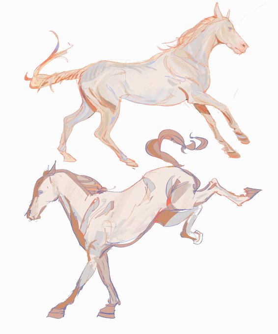 「horse standing」 illustration images(Latest)