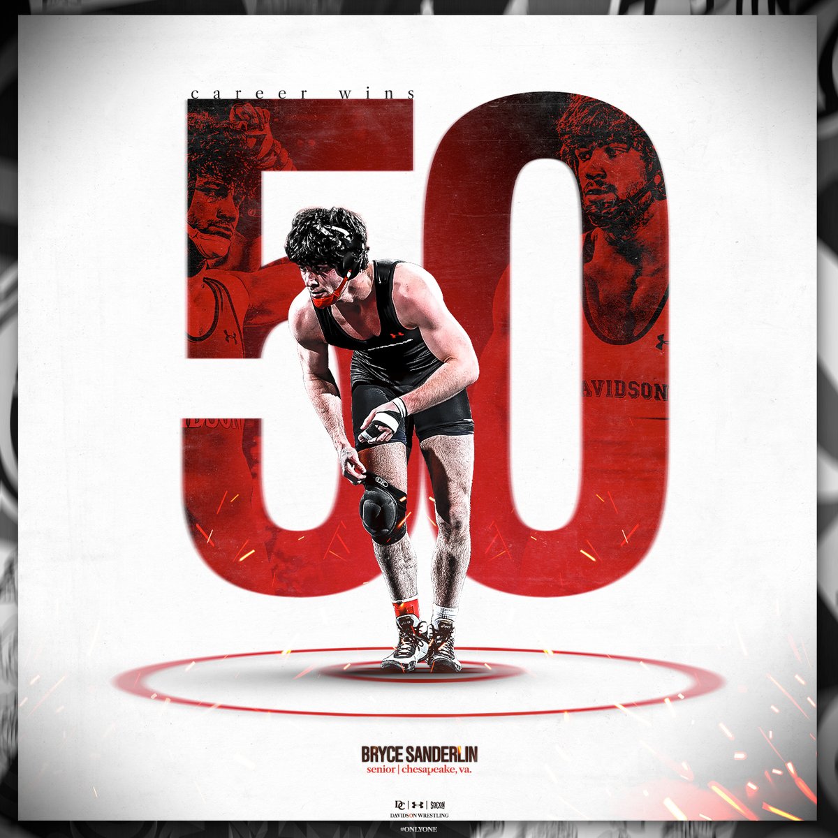 Over the weekend, senior captain Bryce Sanderlin reached 5️⃣0️⃣ career 𝙒𝙄𝙉𝙎 💪

#OnlyOne ♦️