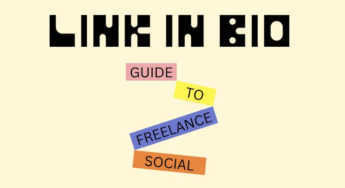 This is a fantastic guide for anyone who wants to work as a Freelance Social Media Professional, with - types of social freelance - how to find clients - how much $$$ to ask for + templates for the work. Really sensational stuff, @milkkarten. Read: milkkarten.net/p/guide-to-fre…