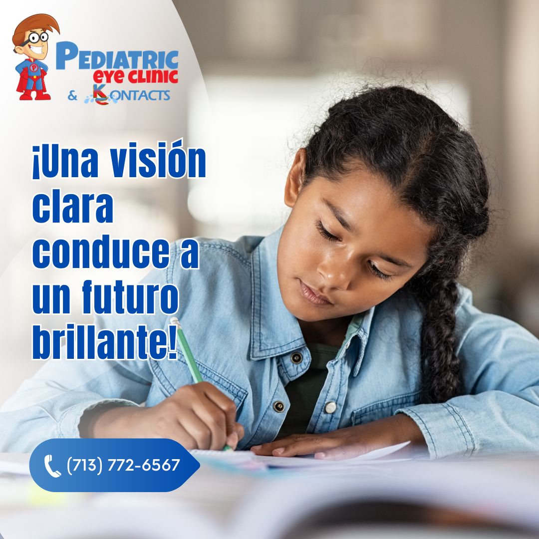 ¡Una visión clara conduce a un futuro brillante! Pediatric Eye Clinic ofrece atención especializada para mejorar la salud visual de su hijo, promoviendo un mejor rendimiento académico y bienestar general. ¡Invierta en su futuro hoy! 👁️💡 

👉 pediatriceyeclinic.com 
📞 (71 ...