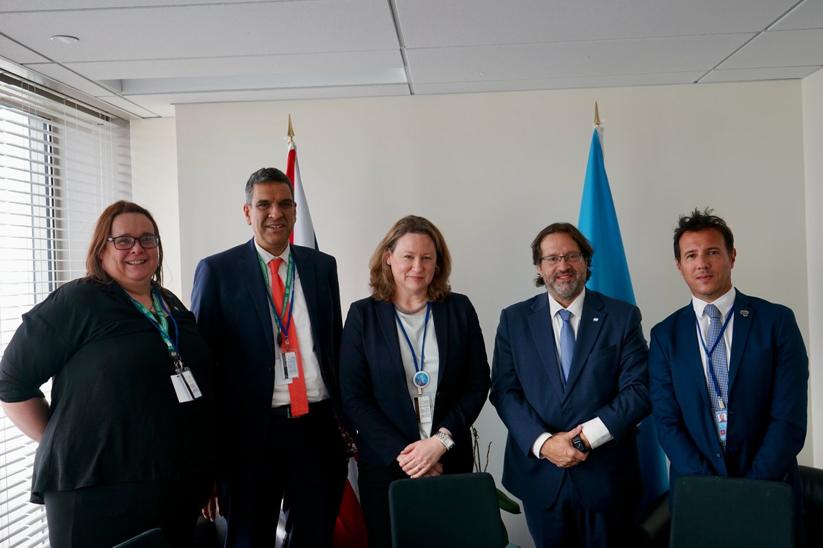 We need better data to improve global health and readiness for future pandemics.

Today at the <a href="/UN/">United Nations</a>, <a href="/ONS/">Office for National Statistics (ONS)</a> met with 🇲🇼🇳🇵🇦🇷to discuss partnership on a pioneering Pandemic Preparedness Toolkit.

Once live, it will offer accessible and sustainable resources for disease surveillance.