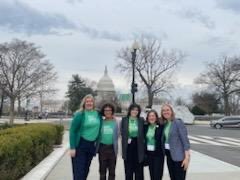 The MI/WI group today in Washington, D.C. to advocate for global vaccine access with @ShotAtLife because every year, 1.5 million children die from vaccine-preventable diseases. We can solve this issue with lifesaving #VaccinesForAll. #NPsForKids