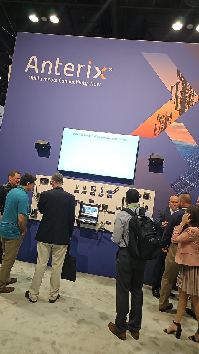 Anterix_Inc's tweet image. Here at #DTECH24, Anterix &amp;amp; the #AnterixActiveEcosystem are displaying innovative connectivity solutions in booth 2001.

And, tomorrow, February 28, be sure to attend &quot;Utility Communications: Enabling the Grid of the Future&quot; at 10:15 a.m. 

Read more: bit.ly/48CiMDQ