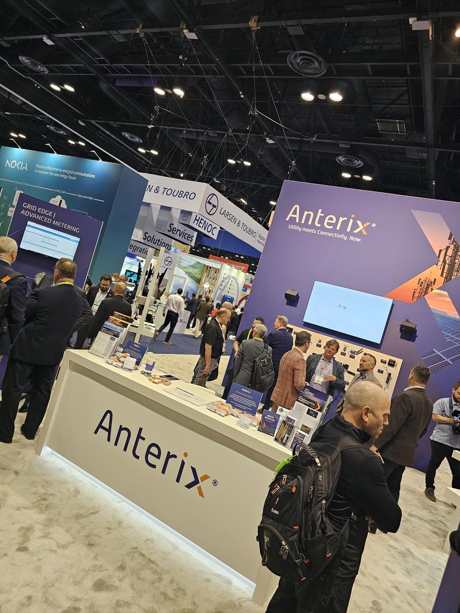 Anterix_Inc's tweet image. Here at #DTECH24, Anterix &amp;amp; the #AnterixActiveEcosystem are displaying innovative connectivity solutions in booth 2001.

And, tomorrow, February 28, be sure to attend &quot;Utility Communications: Enabling the Grid of the Future&quot; at 10:15 a.m. 

Read more: bit.ly/48CiMDQ
