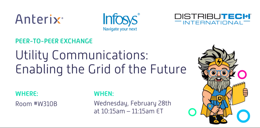 Anterix_Inc's tweet image. Here at #DTECH24, Anterix &amp;amp; the #AnterixActiveEcosystem are displaying innovative connectivity solutions in booth 2001.

And, tomorrow, February 28, be sure to attend &quot;Utility Communications: Enabling the Grid of the Future&quot; at 10:15 a.m. 

Read more: bit.ly/48CiMDQ