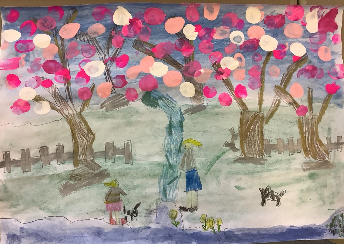 LPSCardiff's tweet photo. WOW! We have creative artists in Dosbarth Cardiff.  We were inspired by Therese James. 
@LlanmartinPrim https://t.co/g7orx8WUbt