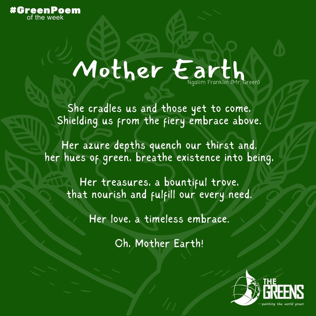 #EnvironmentalEducation #Poetry #Arts #TheGreens #SustainableDevelopmentGoals #SDGs #GreenSchools #Environment #ClimateChange