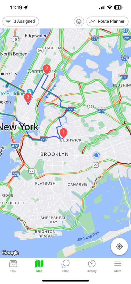 steketee's tweet image. #RoutePlanning @Weedubest #Delivery #B2B2C 😵