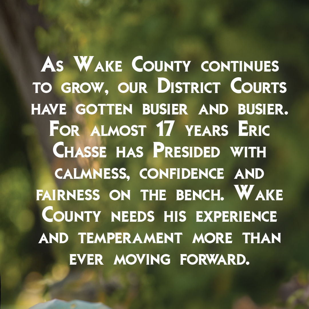 I am absolutely thrilled to be endorsed by Roger W. Smith Jr. 

Early Voting ends soon, go cast your vote and #ChooseChasse.