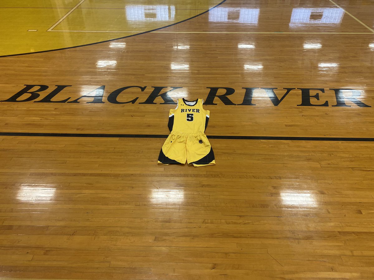 Only took 4 months but they finally arrived for our playoff run. Continuing our march towards a new era of Black RiverBasketball. Sure missed #5 this season. 
#RockTheDock
#AllFunNoFear